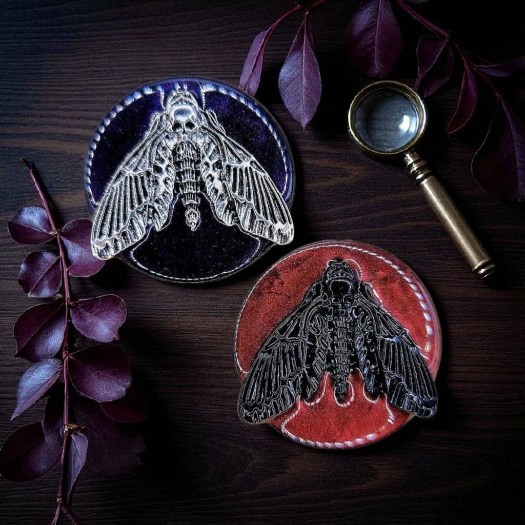 Death’s-Head Hawkmoth Phone Grip – Gothic Resin Design, MagSafe/Adhesive Options, Gift Included