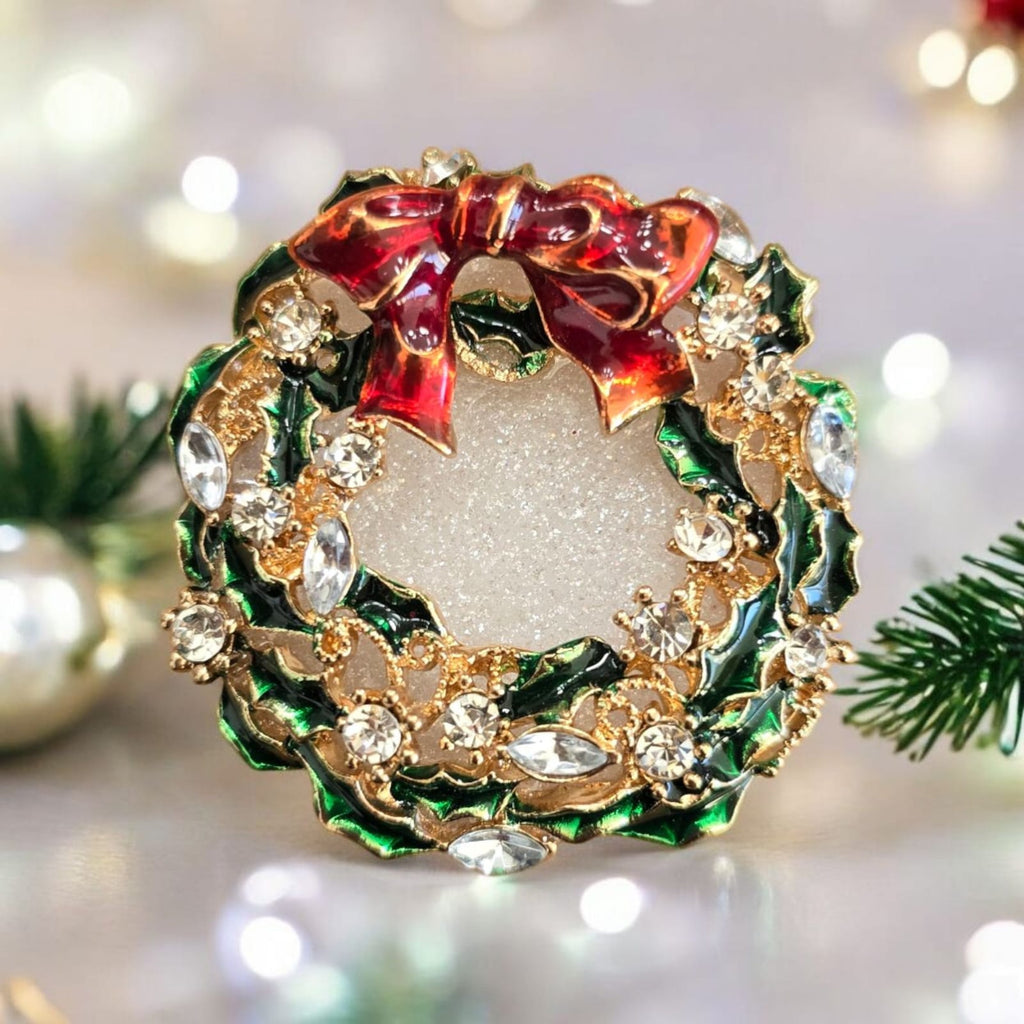 Christmas Phone Grip – 5 Festive Brooch Designs, MagSafe & Adhesive Options, Holiday Gift