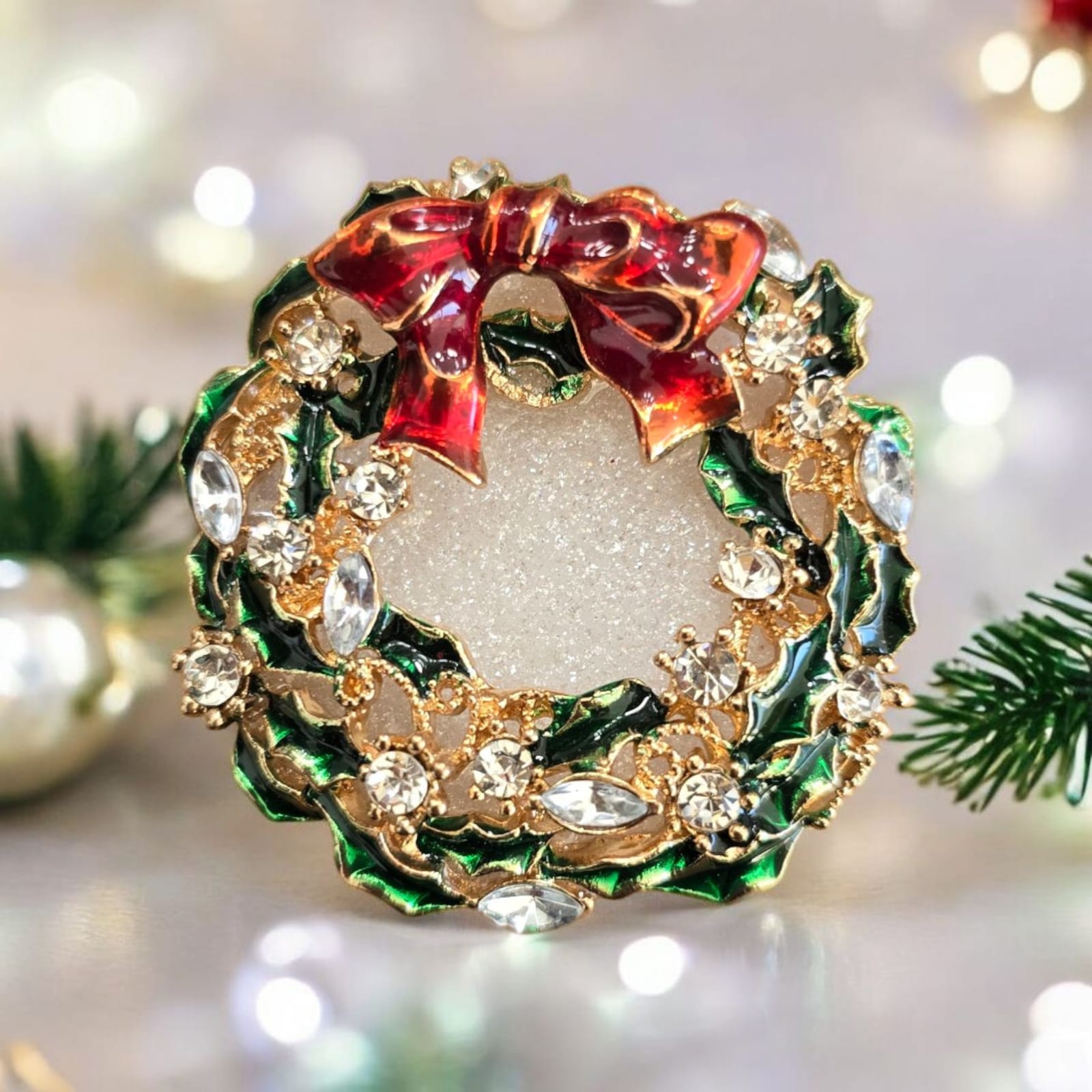 Christmas Phone Grip – 5 Festive Brooch Designs, MagSafe & Adhesive Options, Holiday Gift