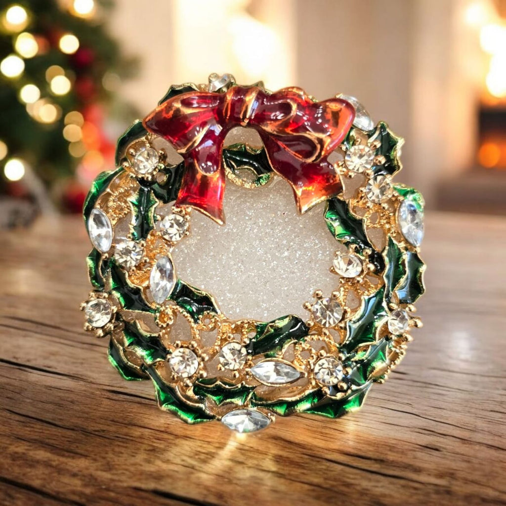 Christmas Phone Grip – 5 Festive Brooch Designs, MagSafe & Adhesive Options, Holiday Gift