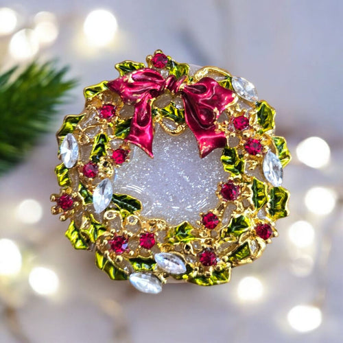 Christmas Phone Grip – 5 Festive Brooch Designs, MagSafe & Adhesive Options, Holiday Gift