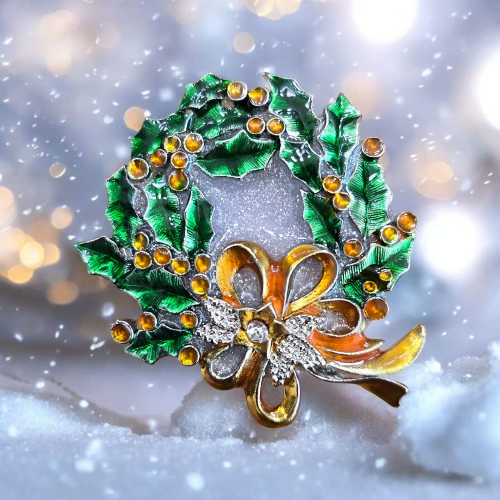 Christmas Phone Grip – 5 Festive Brooch Designs, MagSafe & Adhesive Options, Holiday Gift