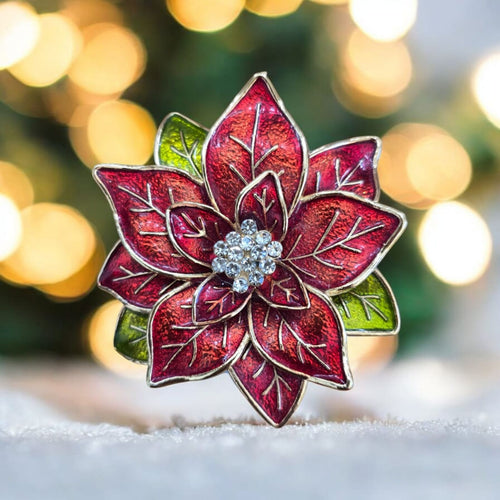 Christmas Phone Grip – 4 Festive Brooch Designs, MagSafe & Adhesive Options, Holiday Gift