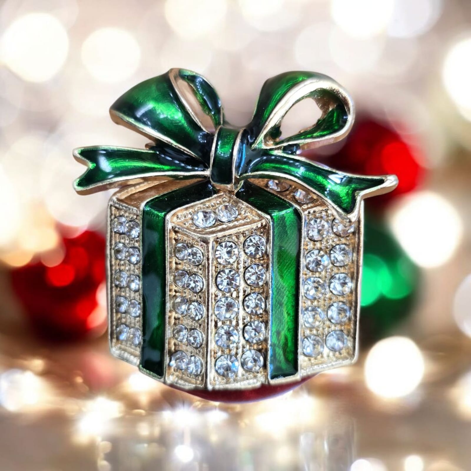 Christmas Phone Grip – 4 Festive Brooch Designs, MagSafe & Adhesive Options, Holiday Gift