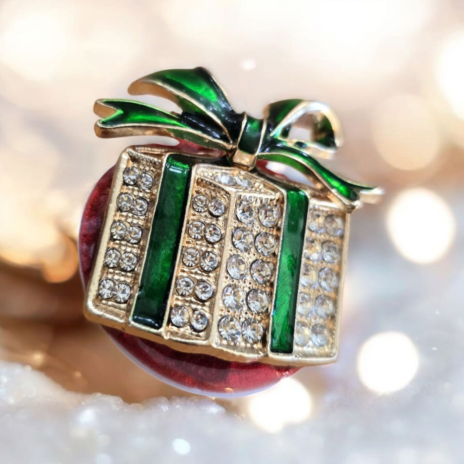 Christmas Phone Grip – 4 Festive Brooch Designs, MagSafe & Adhesive Options, Holiday Gift