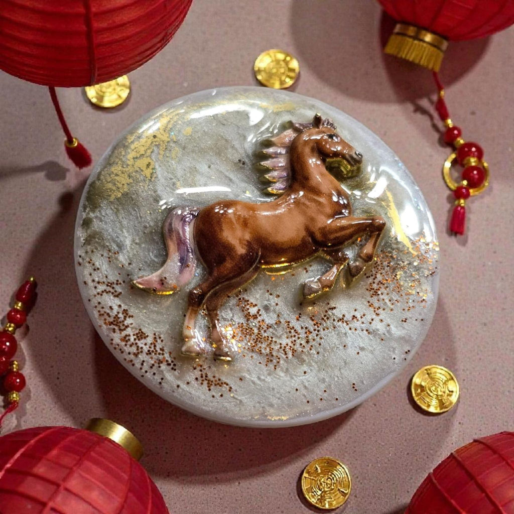 Horse Phone Grip – Metal Horse Pin, Equestrian and Fantasy Designs, MagSafe and Adhesive Gift Accessory